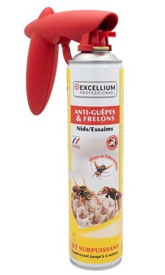 Aérossol destruction nids nuisibles